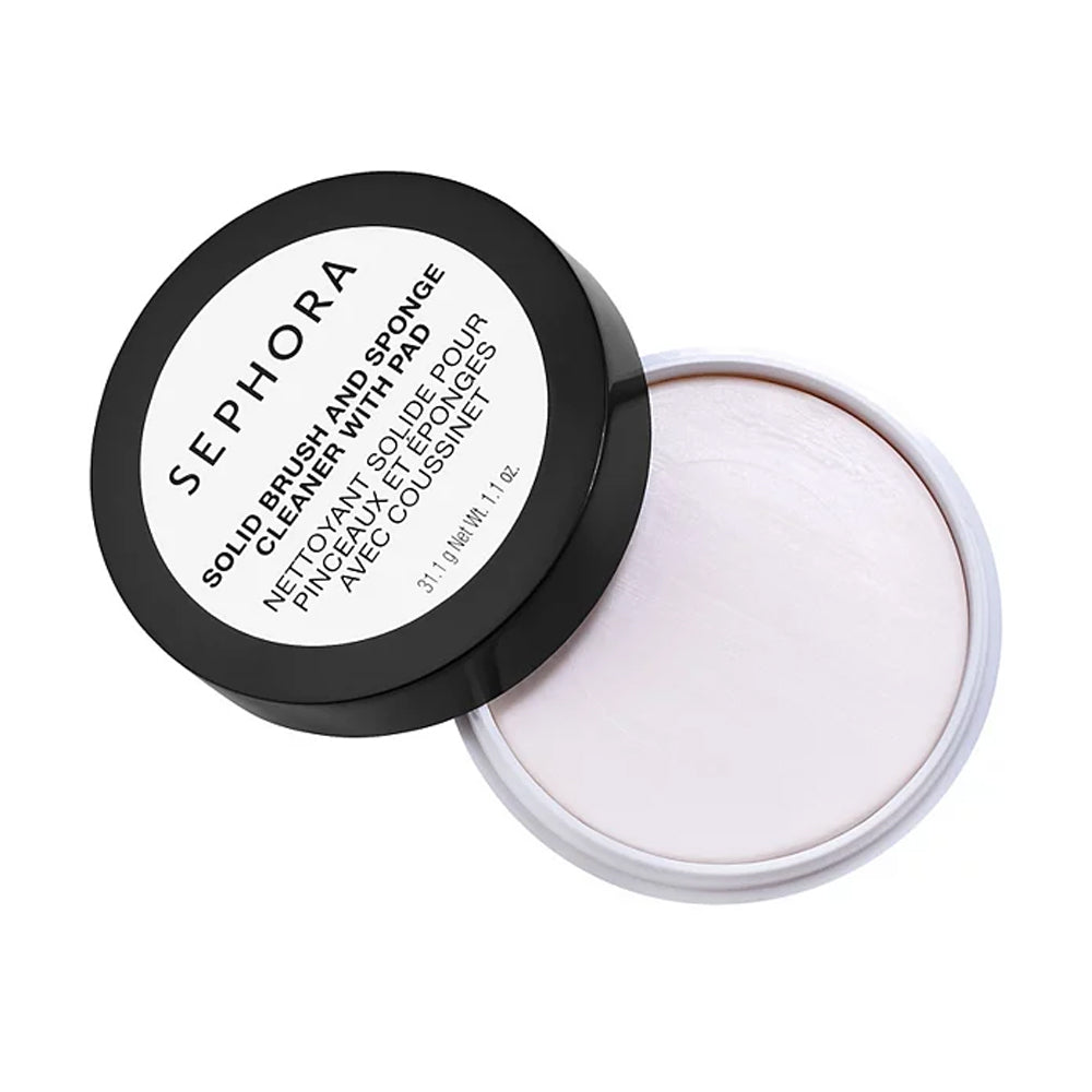Sephora Solid Brush & Sponge Cleaner With Pad 31.1g