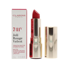 Clarins Joli Rouge Velvet 741v.