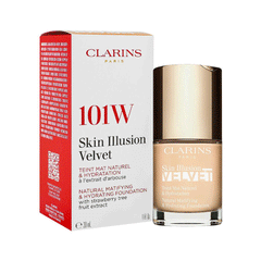 Clarins Skin Illusion Velvet Foundation 101w 30ml