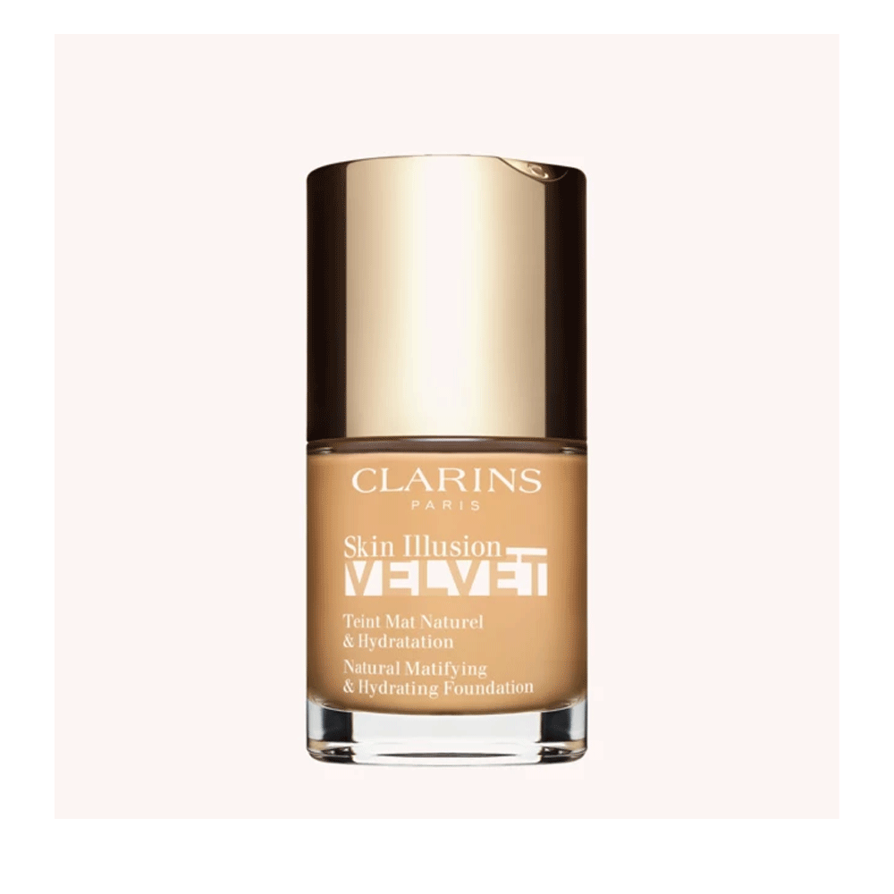 Clarins Skin Illusion Velvet Natural Matifying & Hydrating Foundation 105.5w 30ml