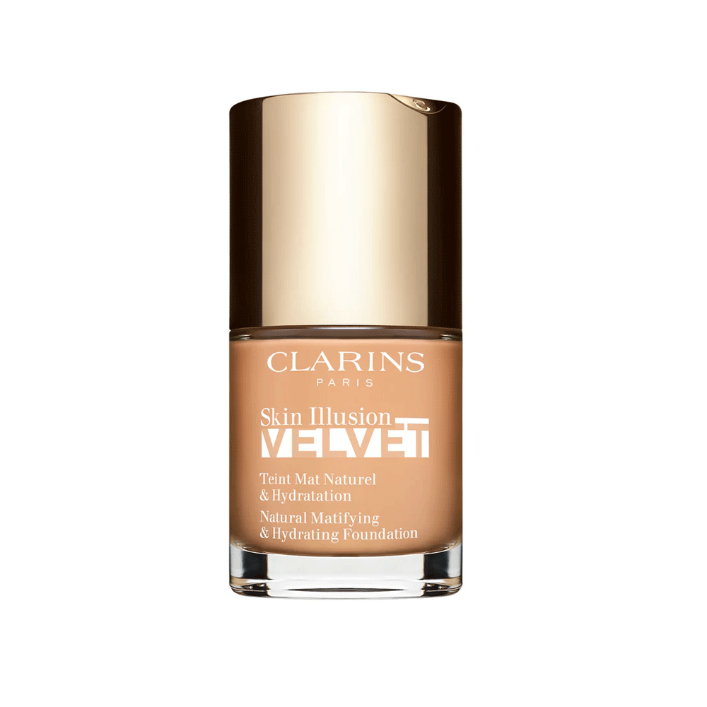 Clarins Skin Illusion Velvet Natural Matifying & Hydrating Foundation 1 107c 30ml