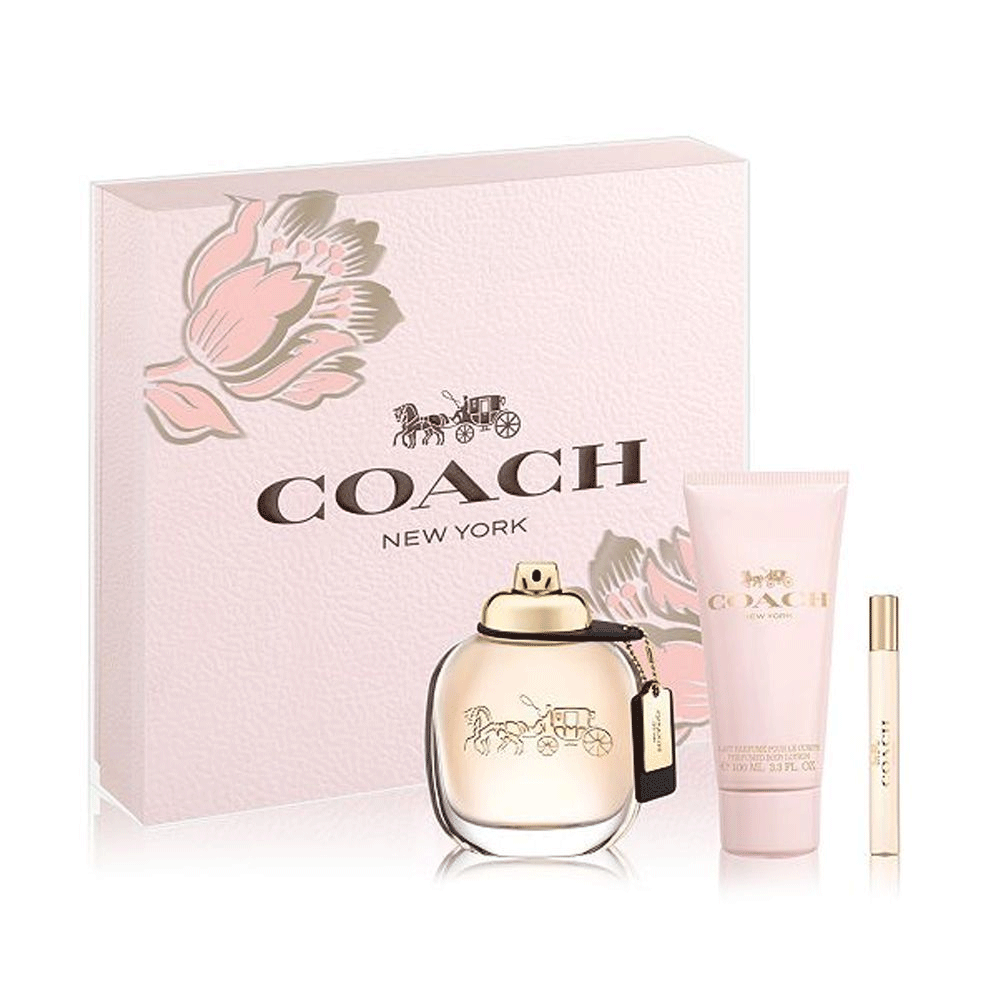 Coach Floral Travel Set