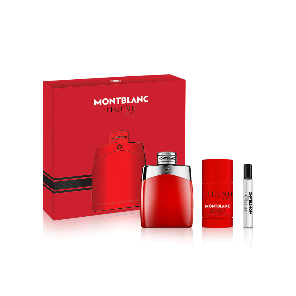 Mont Blanc Legend Red For Men Edp Gift Set
