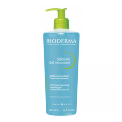 Bioderma Sebium Gel Moussant Purifying Cleansing Foaming Gel 500ml (imp T)