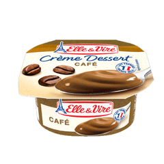 Elle & Vire Creme Dessert Coffee 100gm