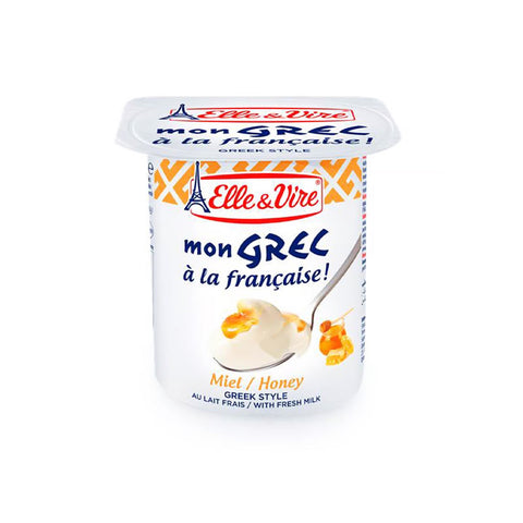 Elle & Vire Mon Grec Yogurt Honey 125g
