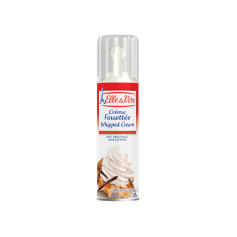 Elle & Vire Fouettee Whipped Cream Spray 250g