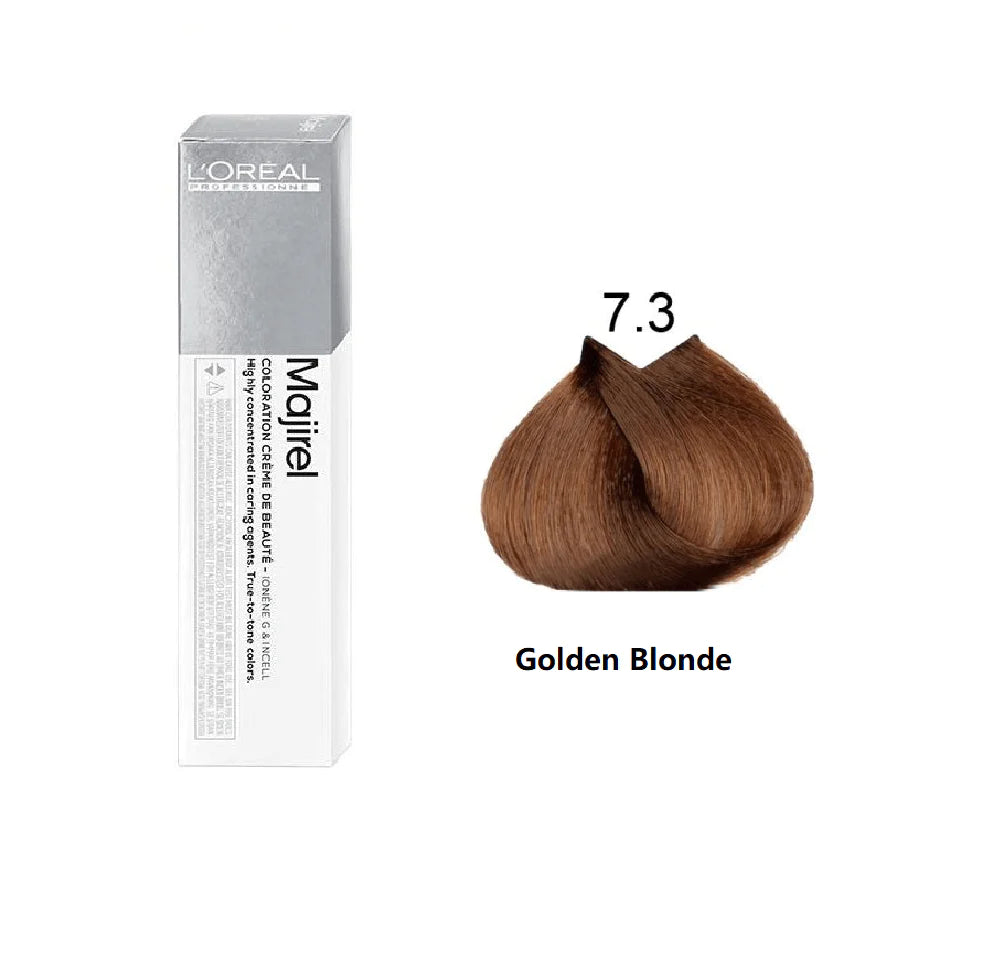 Loreal Majirel 7.3 Golden Blonde Hair Colour 50ml