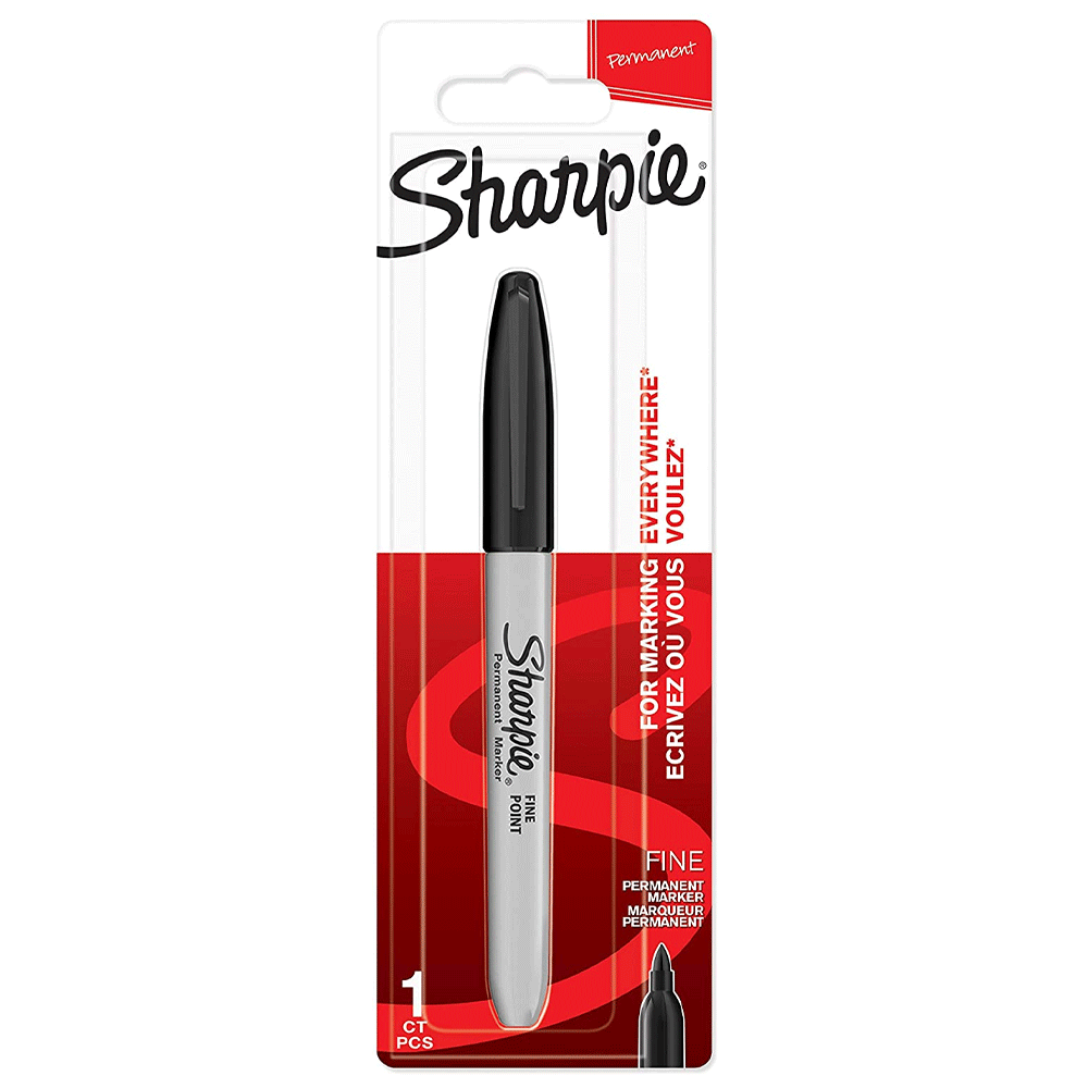 Sharpie Black Fine Permanent Marker 1s 1985857