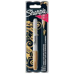 Sharpie Metallic Fine Permanent Marker Gold 2068639