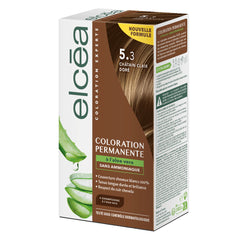 Elcea 5.3 Golden Light Brown Permanent Hair Colour With Aloe Vera