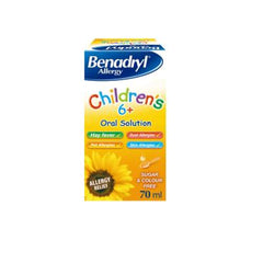 Benadryl Childrens Oral Solution 70ml