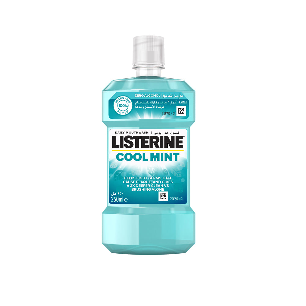 Listerine Cool Mint Zero Alcohol Mouth Wash 250ml – Springs Stores (pvt 