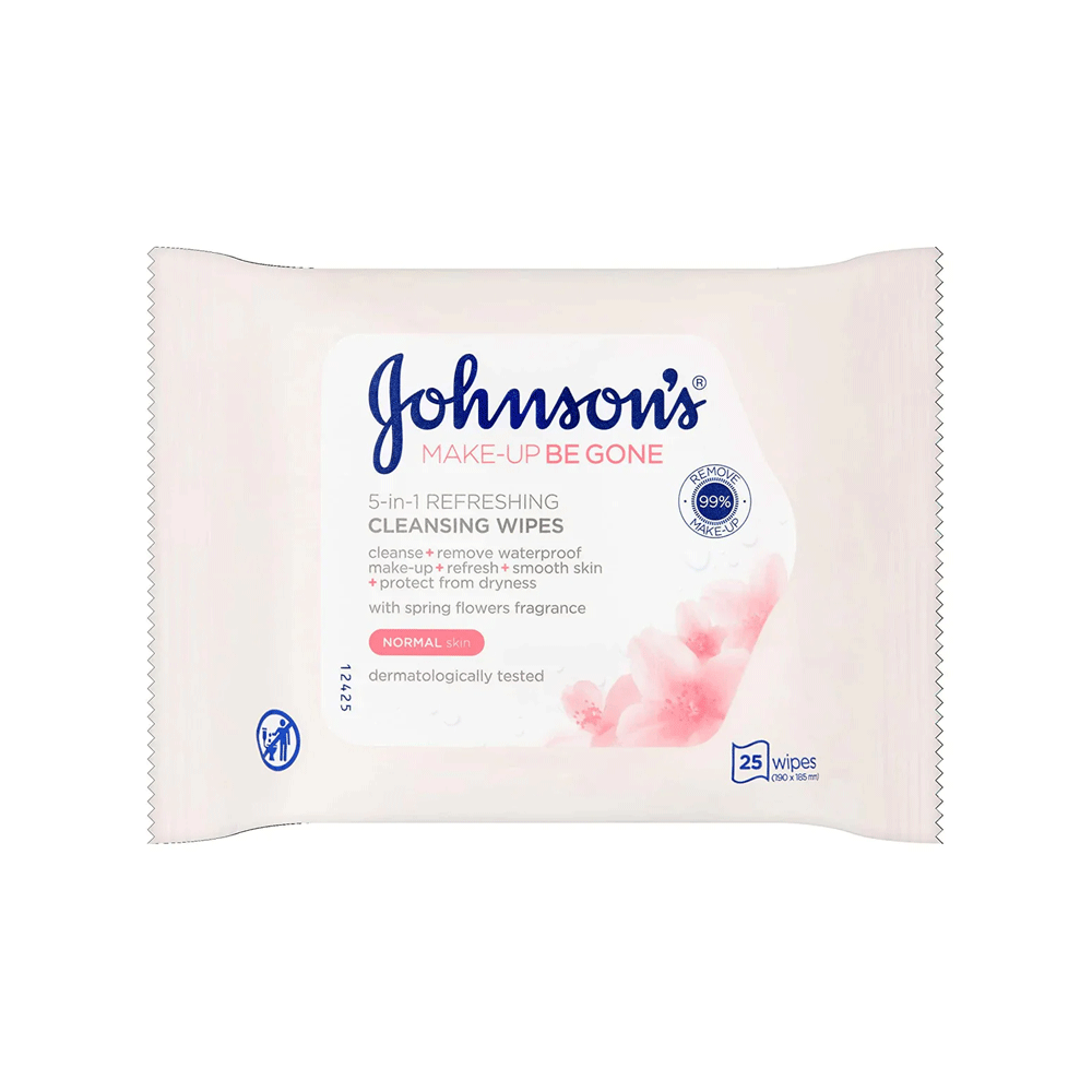 Johnsons Face Wipes Make Up 25s