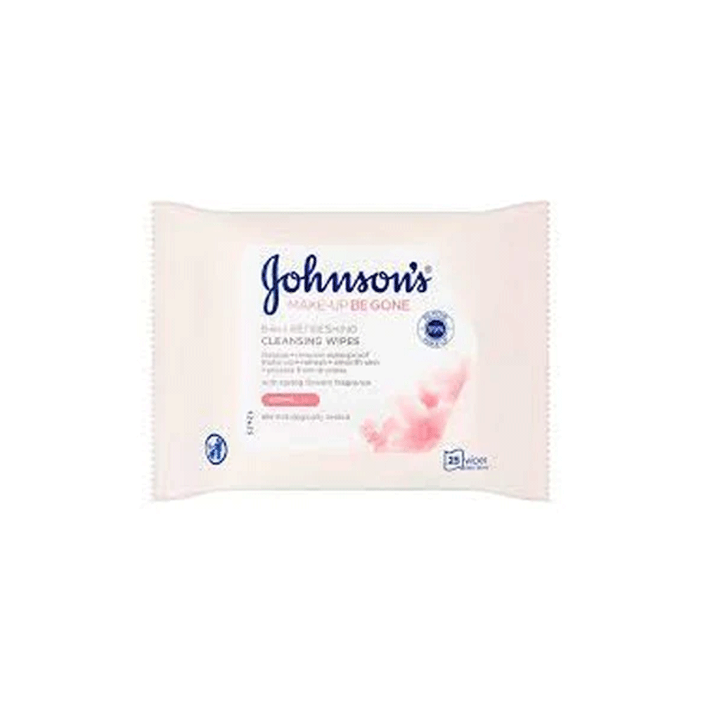 Johnsons Cleansing Wipes 25s