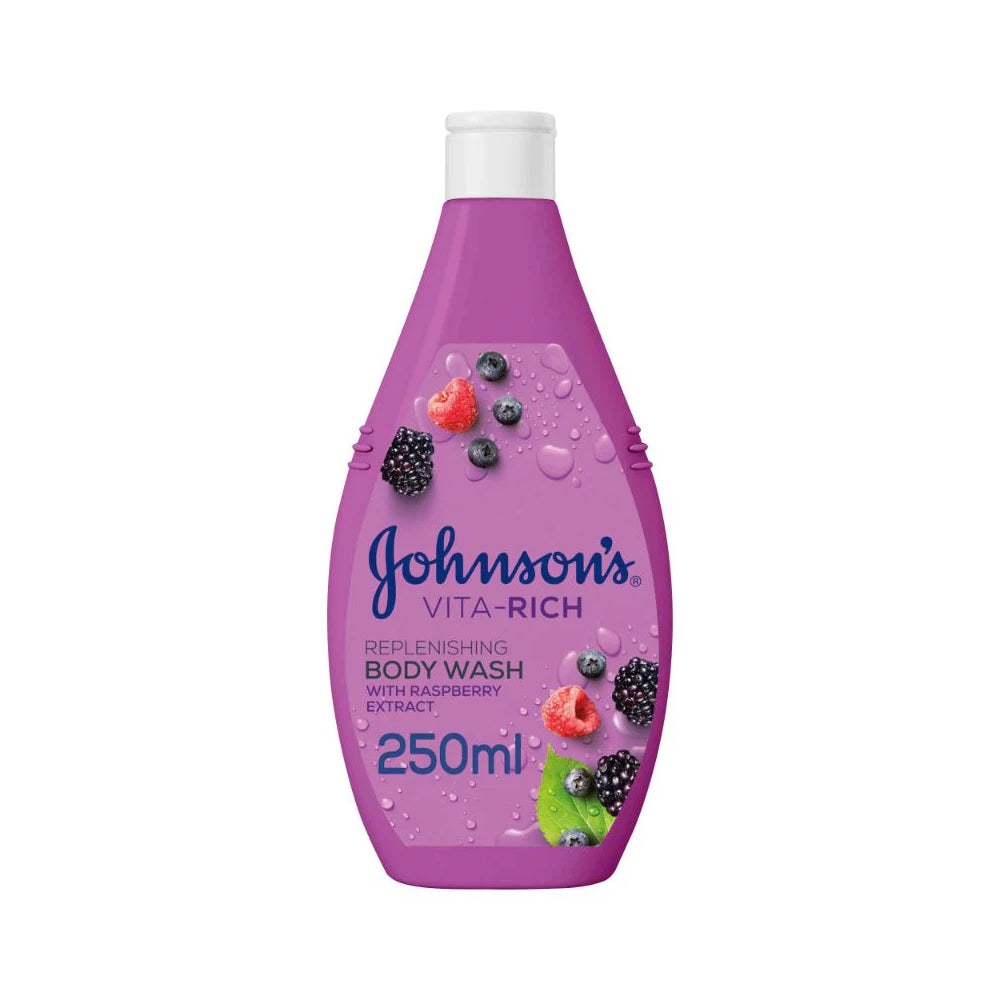 Johnsonsn Vita Rich Replenishing B/wash 250ml