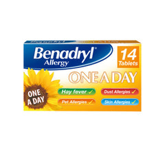 Benadryl Allergy One A Day 10mg Tab 14s
