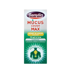 Benylin Mucus Cough Max Honey & Lemon Syrup 150ml