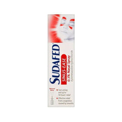 Sudafed Sinus-ease 0.1% Nasal Spray 15ml