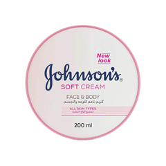 Johnsons Soft Cream Face & Body 200ml