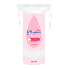 Johnsons Baby Cotton Pads 50s