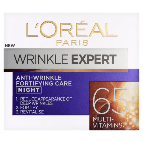 Loreal Anti-Wrinkle Fortifying Cream Night 65+Multivitamins 50ml
