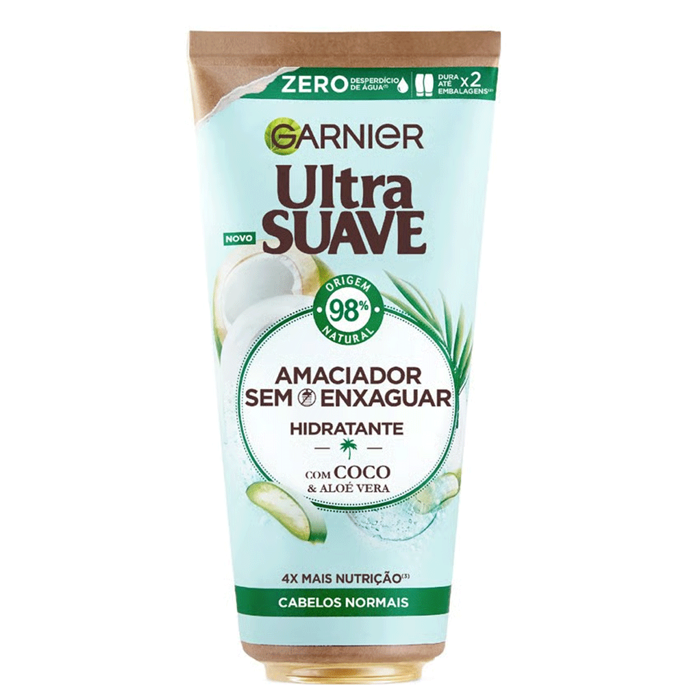 Garnier Ultimate Blends No Rinse Coconut & Aloe Vera Conditioner 200ml