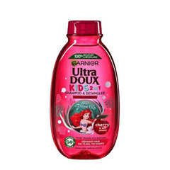 Garnier Ultra Doux Kids 2in1 Cherry & Soft Almond Shampoo & Detangler 400ml