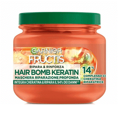 Garnier Fructis Ripara & Rinforza Hair Bomb Keratin Mask 320ml