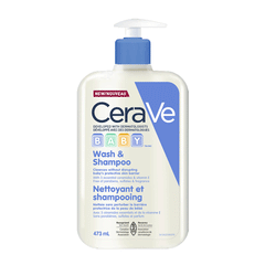 Cerave Baby Wash & Shampoo 473ml