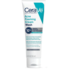 Cerave Acne Foaming Cream Wash 10% 150ml