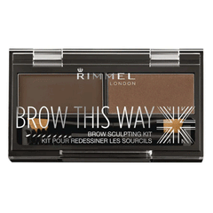 Rimmel Brow This Way Pallet - Dark Brown 034-003