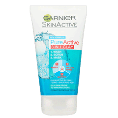 Garnier Pure Active 3 In1 Face Wash 50ml