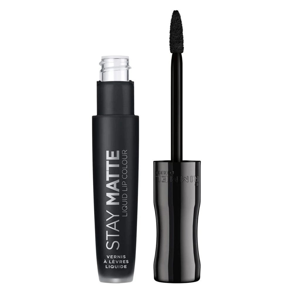 Rimmel Stay Matte Liquied Lip Color 840 Pitch Black