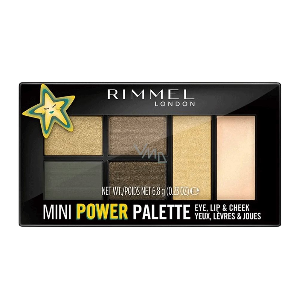 Rimmel London Mini Power Palette 005 Boss Babe