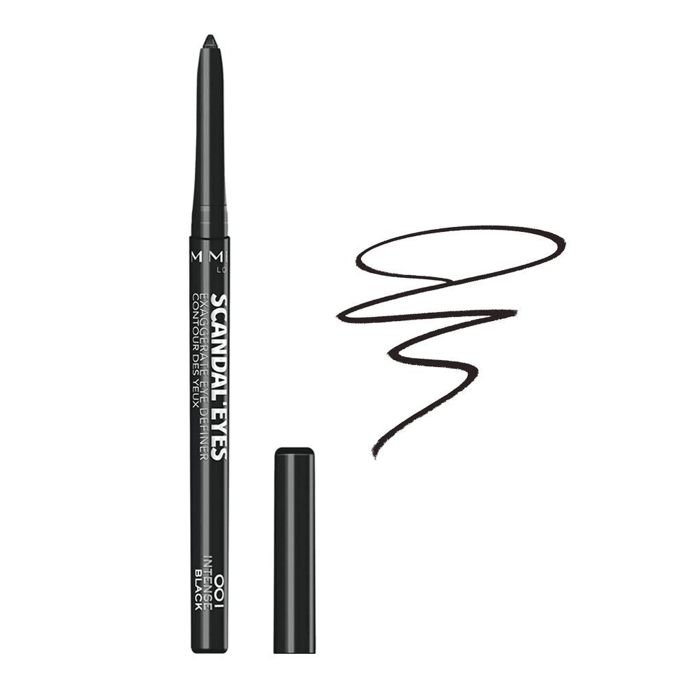 Rimmel Scandal Eyes Eaxggerate Definer 001 Intense Black