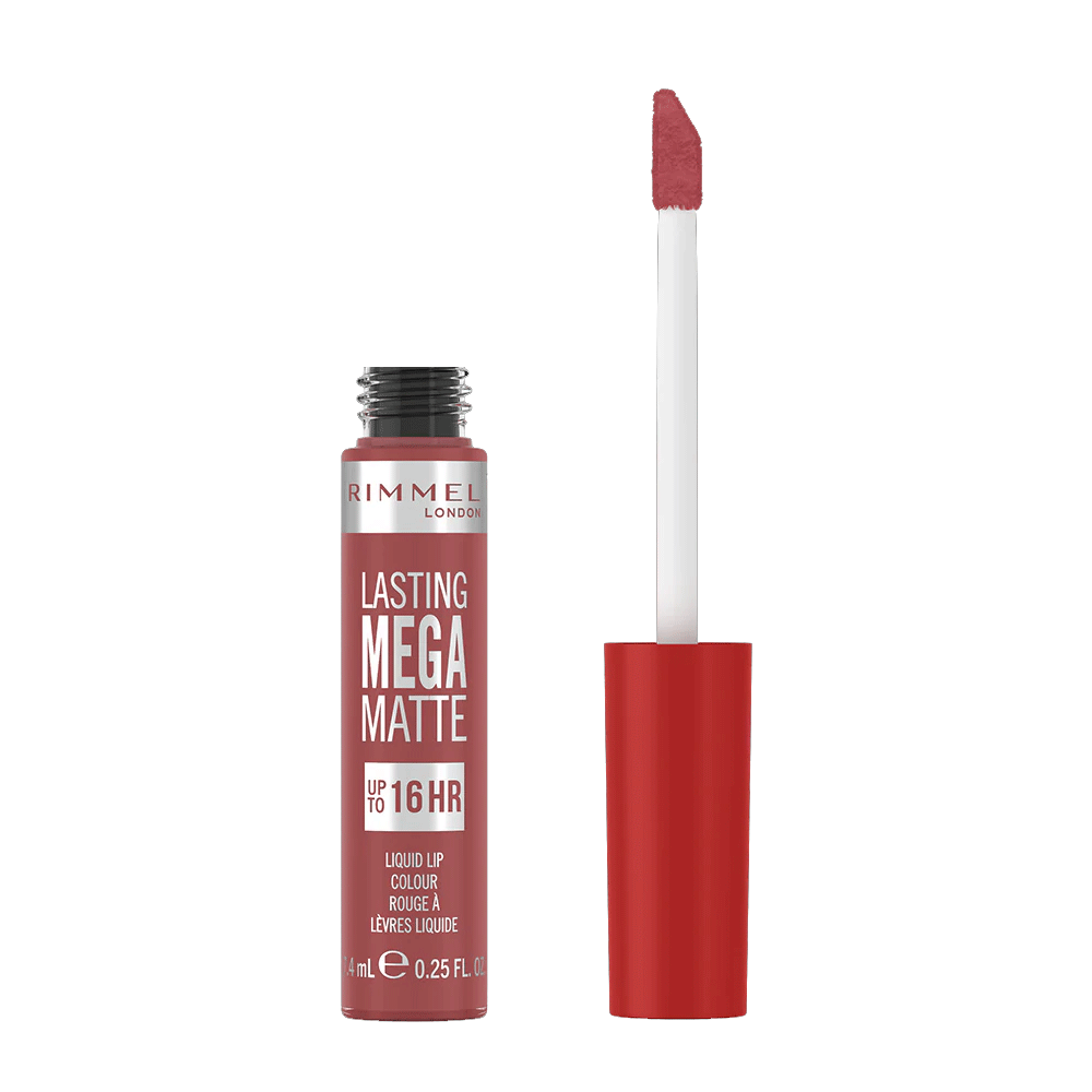 Rimmel Lasting Mega Matte Liquid Lip Colour Rose & Shine 7.4ml