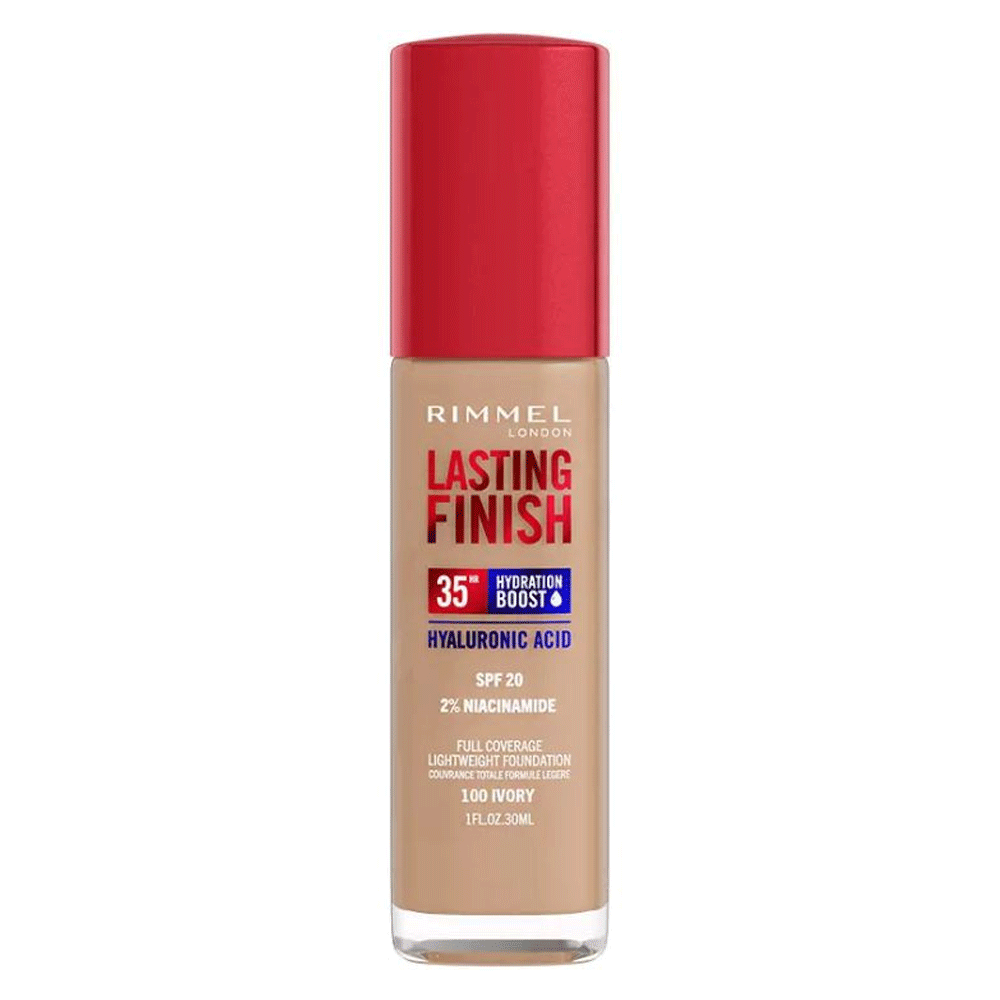 Rimmel Full Coverage Light Weight Foundation 100 Ivory 30ml
