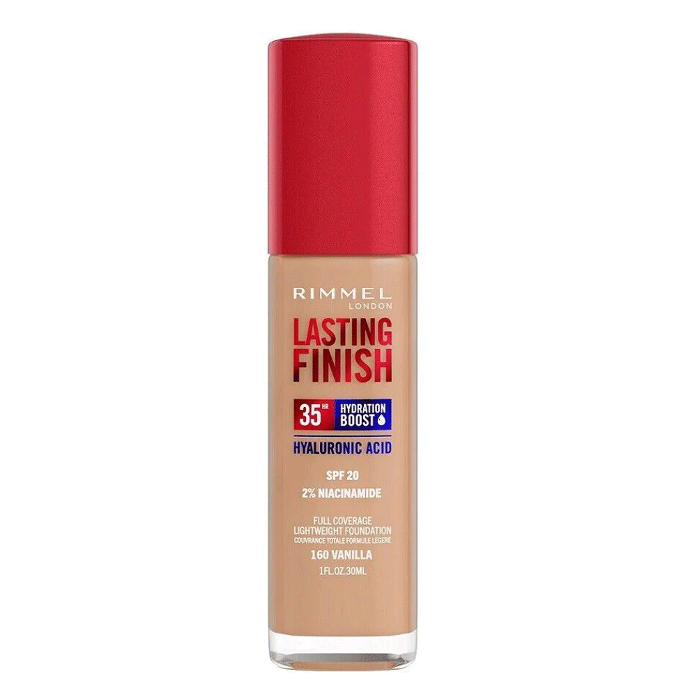 Rimmel Full Coverage Light Weight Foundation 160 Vanilla 30ml