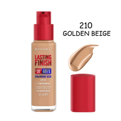 Rimmel Full Coverage Light Weight Foundation 210 Golden Beige 30ml