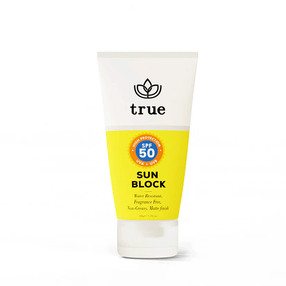 True Spf50 Sun Block 50g