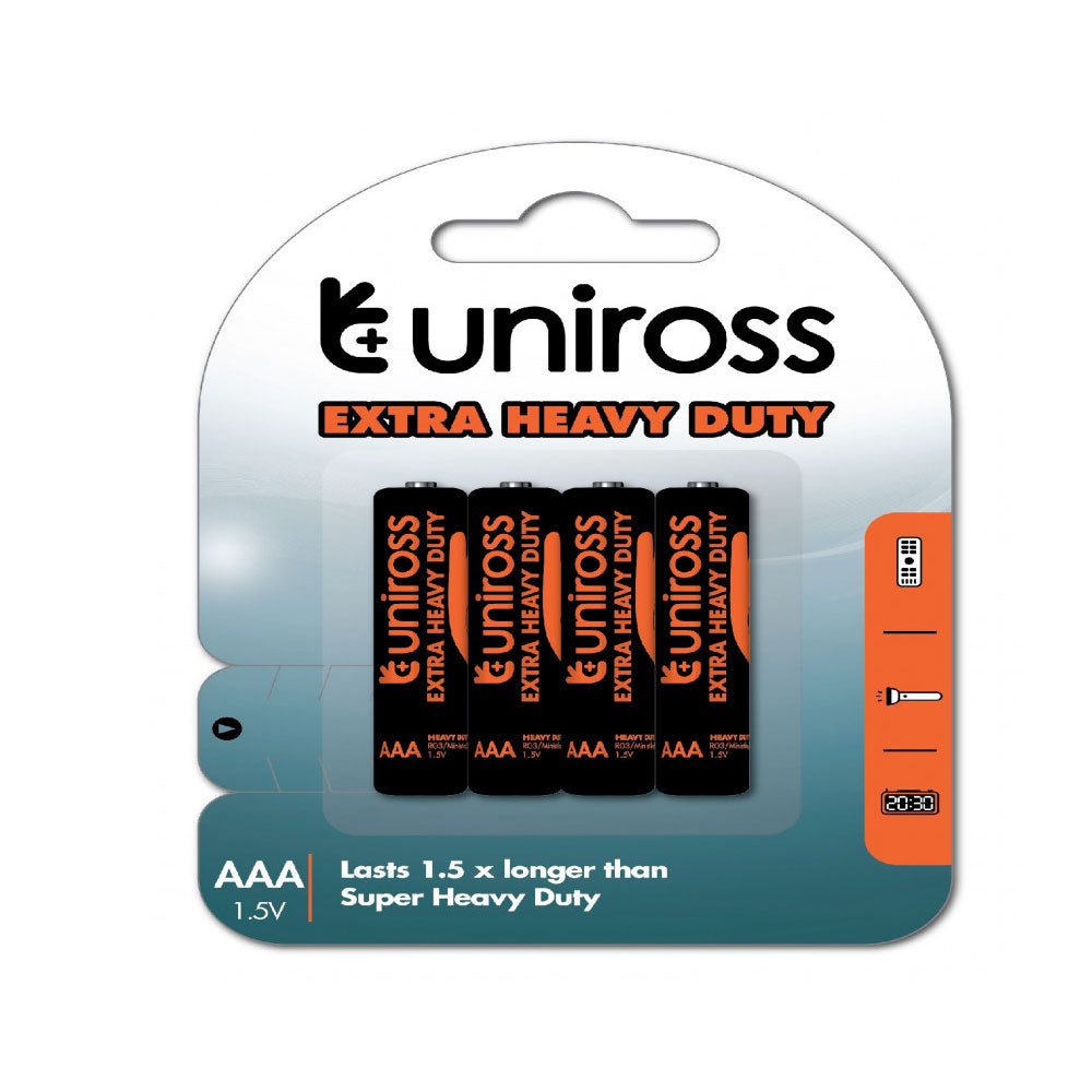 Uniross 40 Aaa Extra Heavy Duty 4s