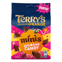 Terrys Orange Minis Exploding Candy Chocolate 105