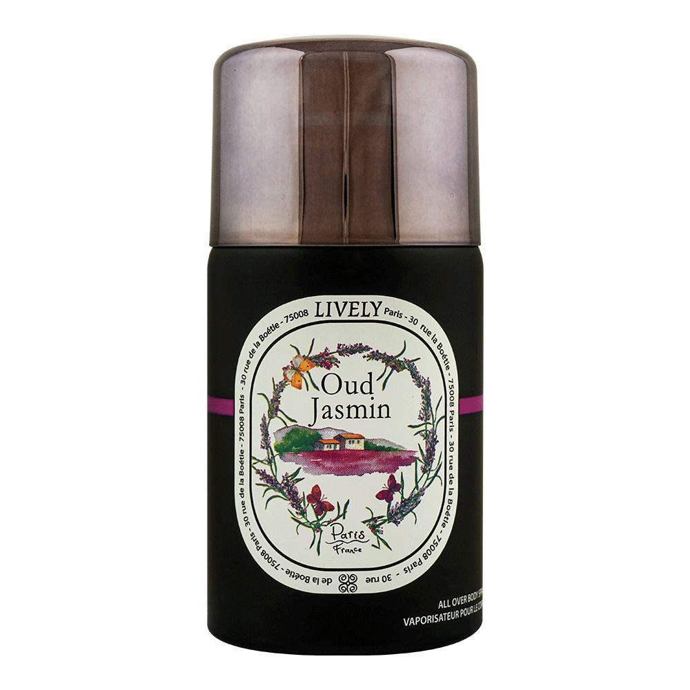 Lively Oud Jasmin Paris Body Spray 250ml
