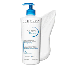 Bioderma Atoderm Creme Ultra Nourishing Moisturising 500ml