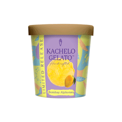 Kachelo Gelato Bombay Alphonso Ice Cream 280ml