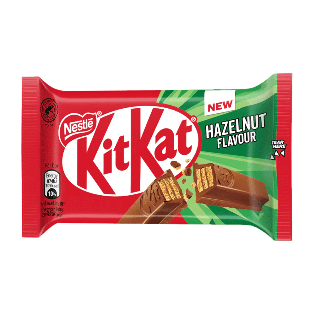 Nestle Kit Kat Hazelnut Chocolates 41.5g