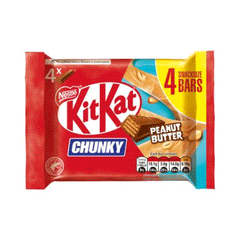 Nestle Kit Kat Chunky Peanut Butter Chocolate 136g