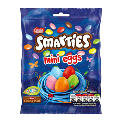 Nestle Smarties Mini Eggs Chocolate Pouch 80g