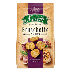 Maretti Bruschette Slow Roasted Garlic Chips 70g